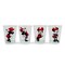 Disney Classic Minnie Mouse 2-Ounce Mini Shot Glasses | Set of 4